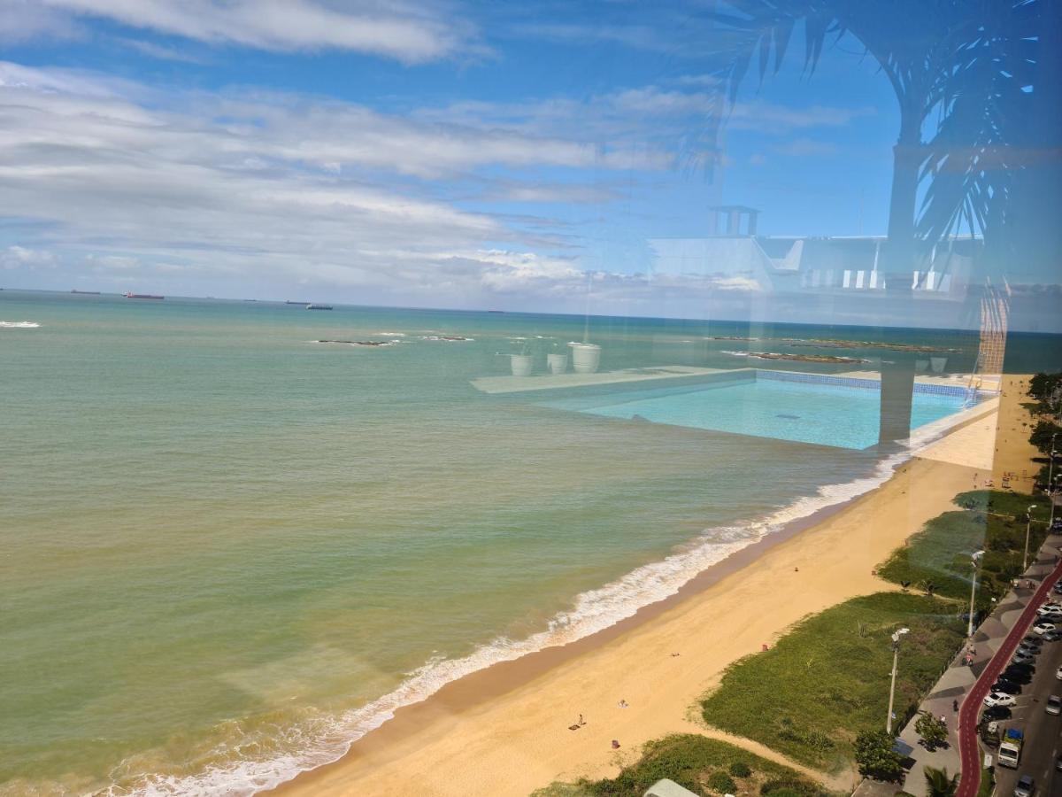 Flat Pasárgada 712, Free Bikes, pé na praia Vila Velha  Exterior foto