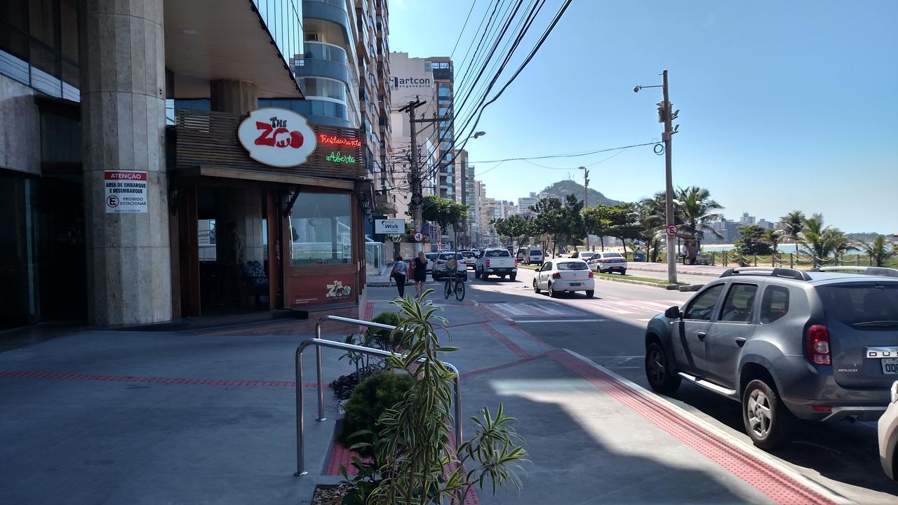 Flat Pasárgada 712, Free Bikes, pé na praia Vila Velha  Exterior foto