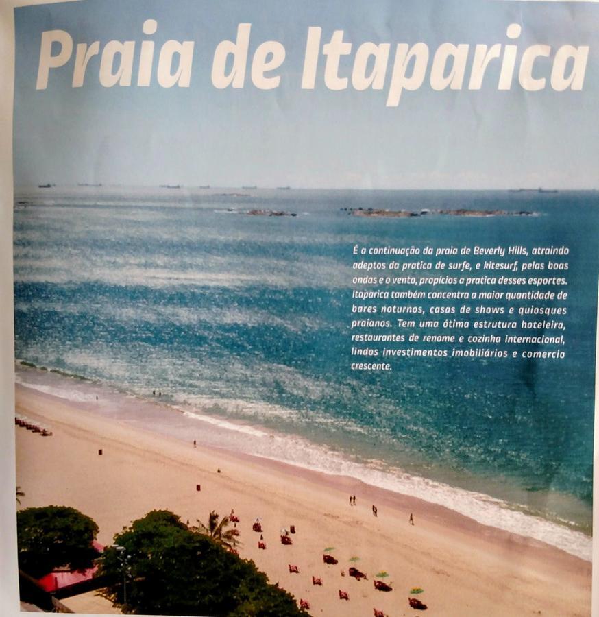 Flat Pasárgada 712, Free Bikes, pé na praia Vila Velha  Exterior foto
